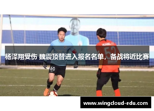 杨泽翔受伤 魏震顶替进入报名名单，备战将近比赛